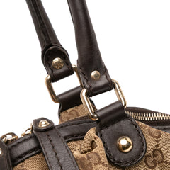 GG Canvas Sukey Satchel
