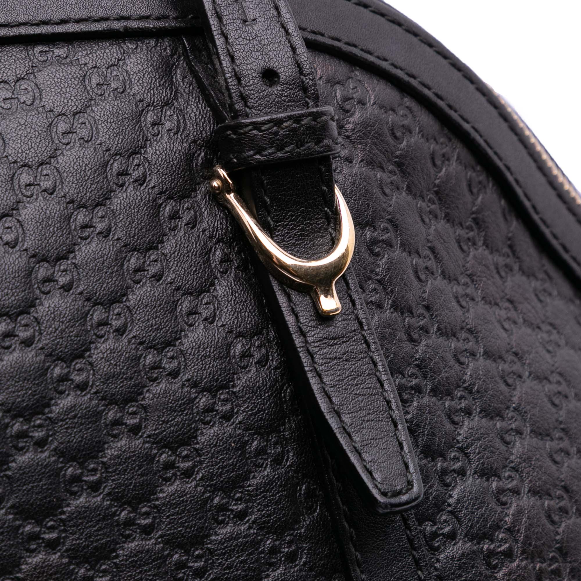 Large Microguccissima Nice Dome Satchel