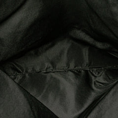 Vitello Trimmed Canvas Canapa Tote