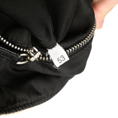 Vitello Trimmed Canvas Canapa Tote