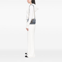 Medium Houndstooth Tweed 19 Flap