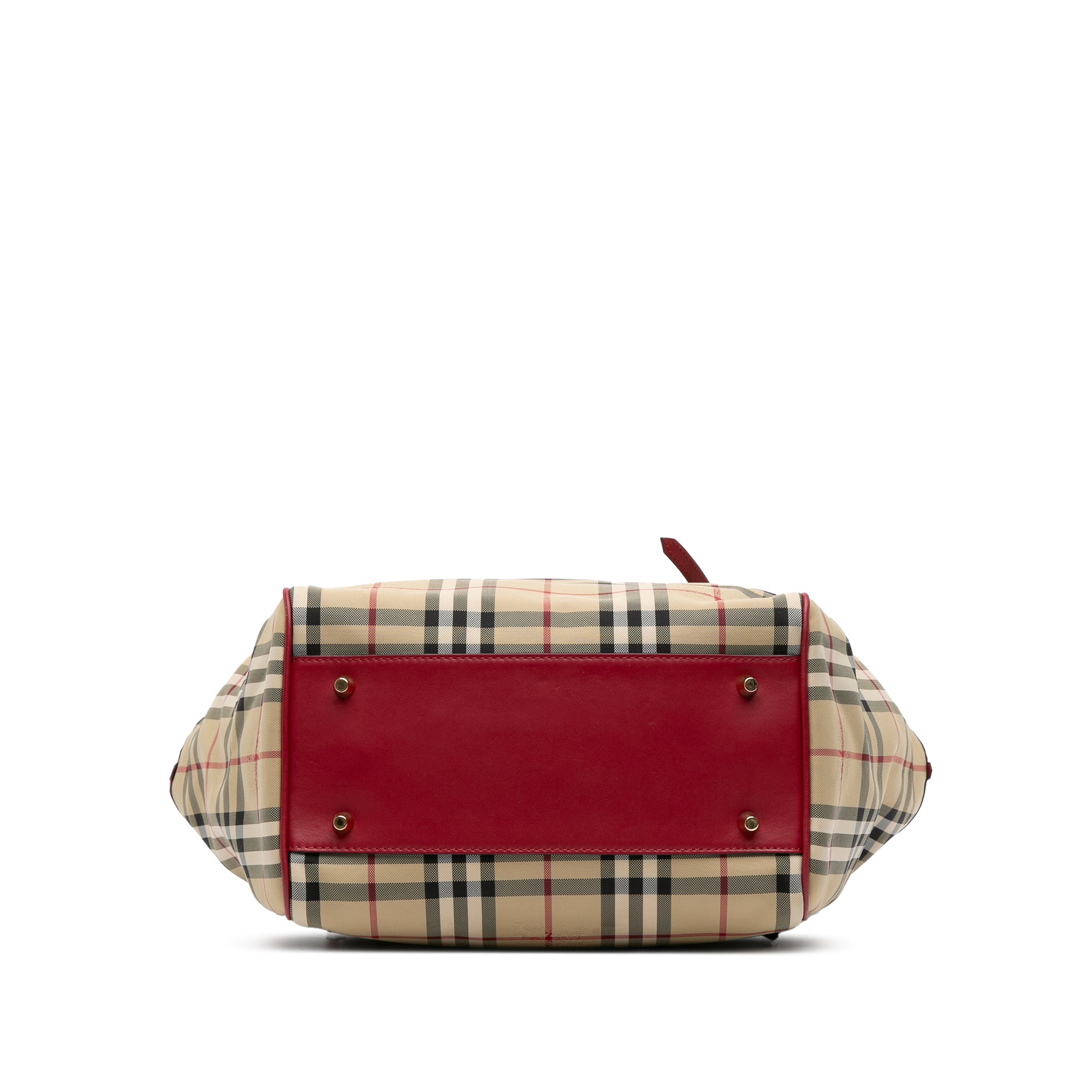 Small Haymarket Check Canvas Canterbury Tote