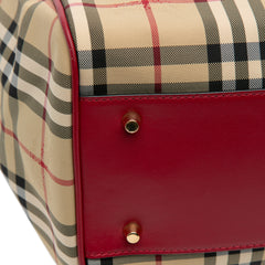 Small Haymarket Check Canvas Canterbury Tote