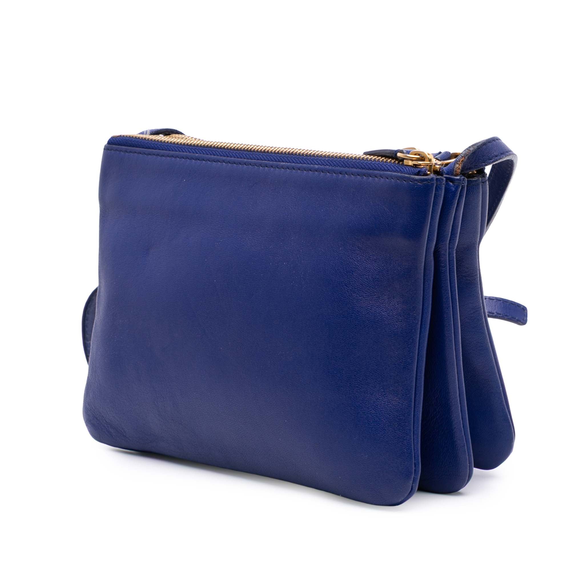 Small Lambskin Trio Crossbody