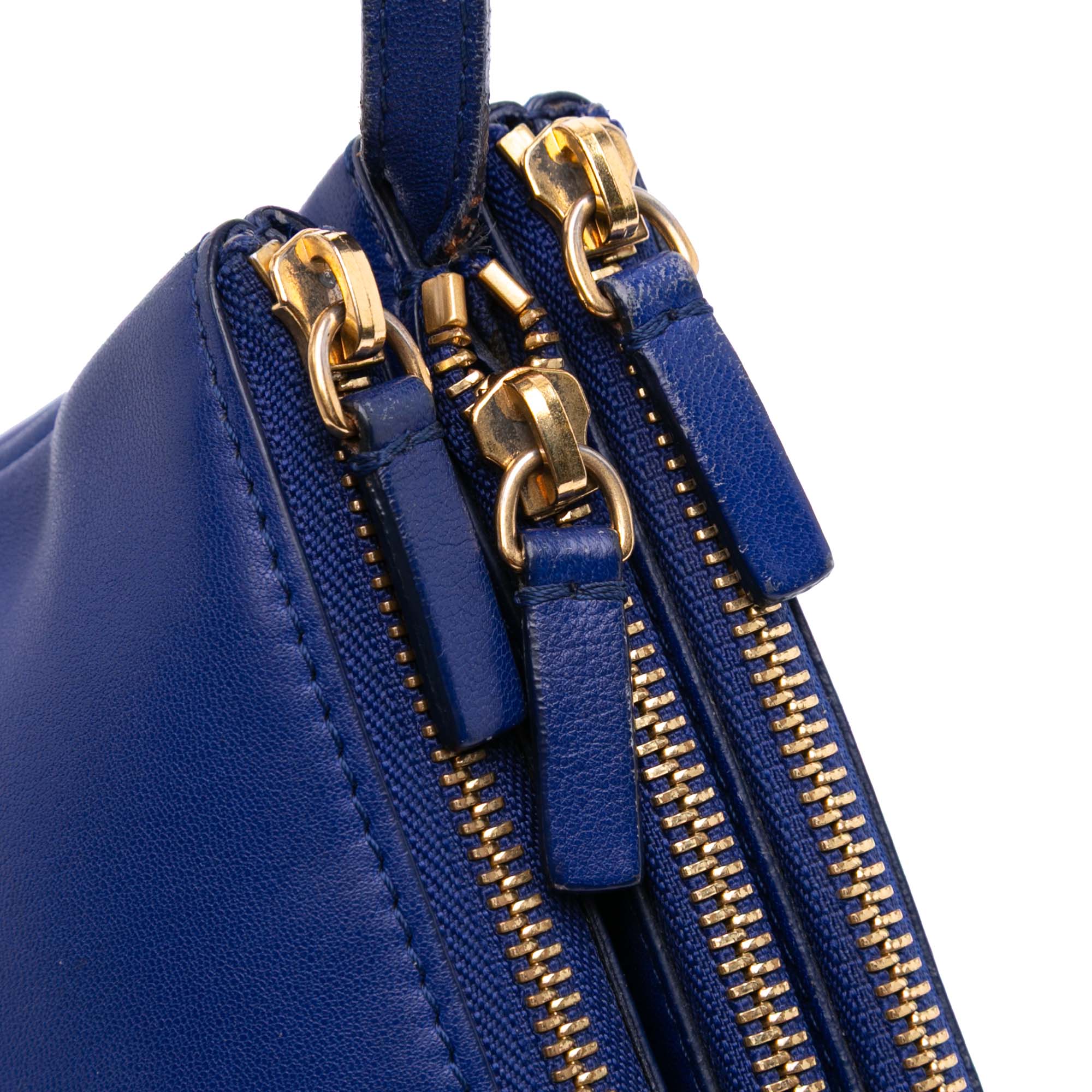 Small Lambskin Trio Crossbody