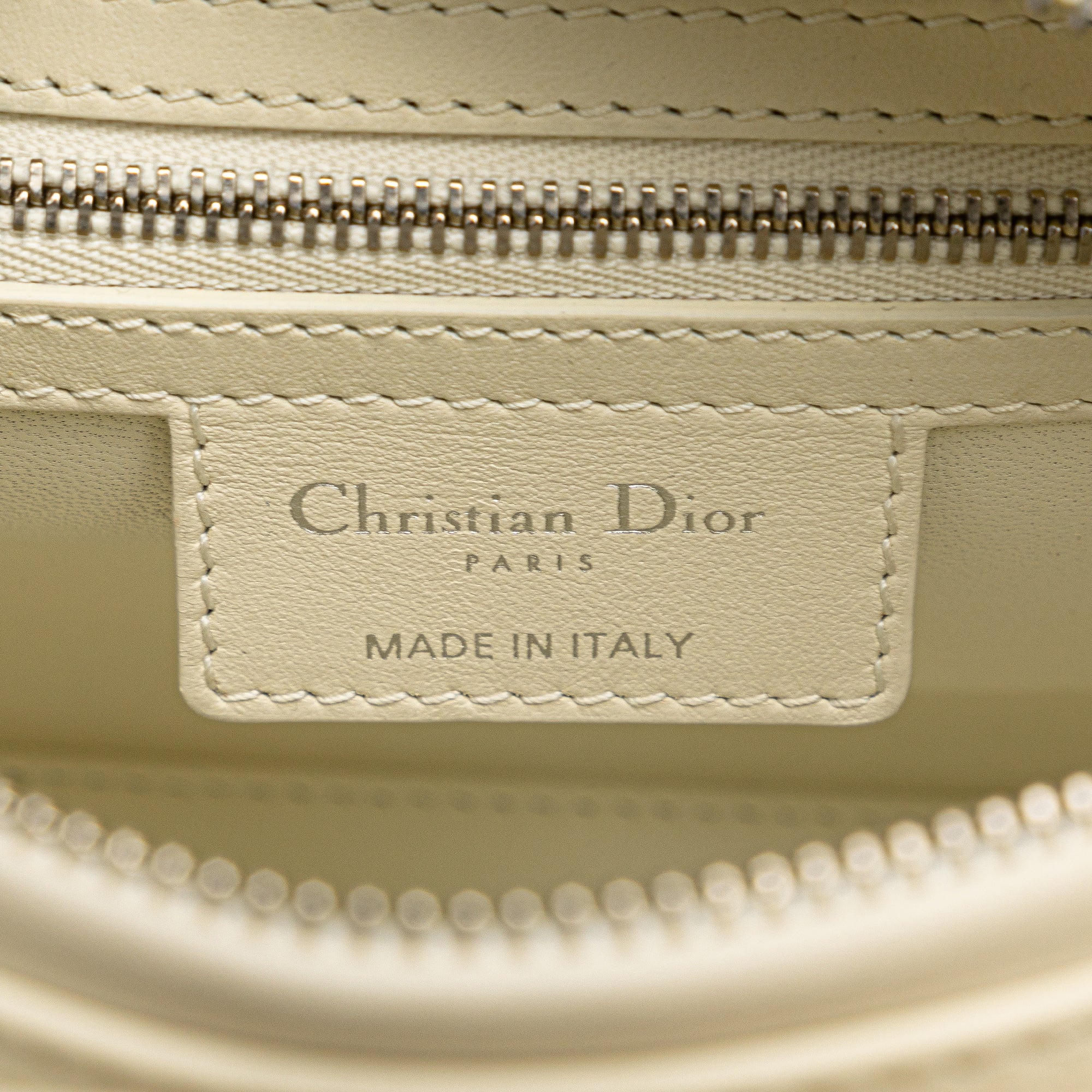 Medium Perforated Calfskin Cannage Lady Dior_5