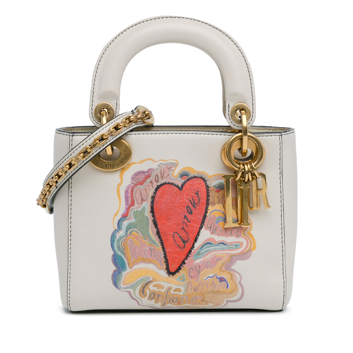 Niki De Saint Phalle Mini Calfskin Dioramour Lady Dior