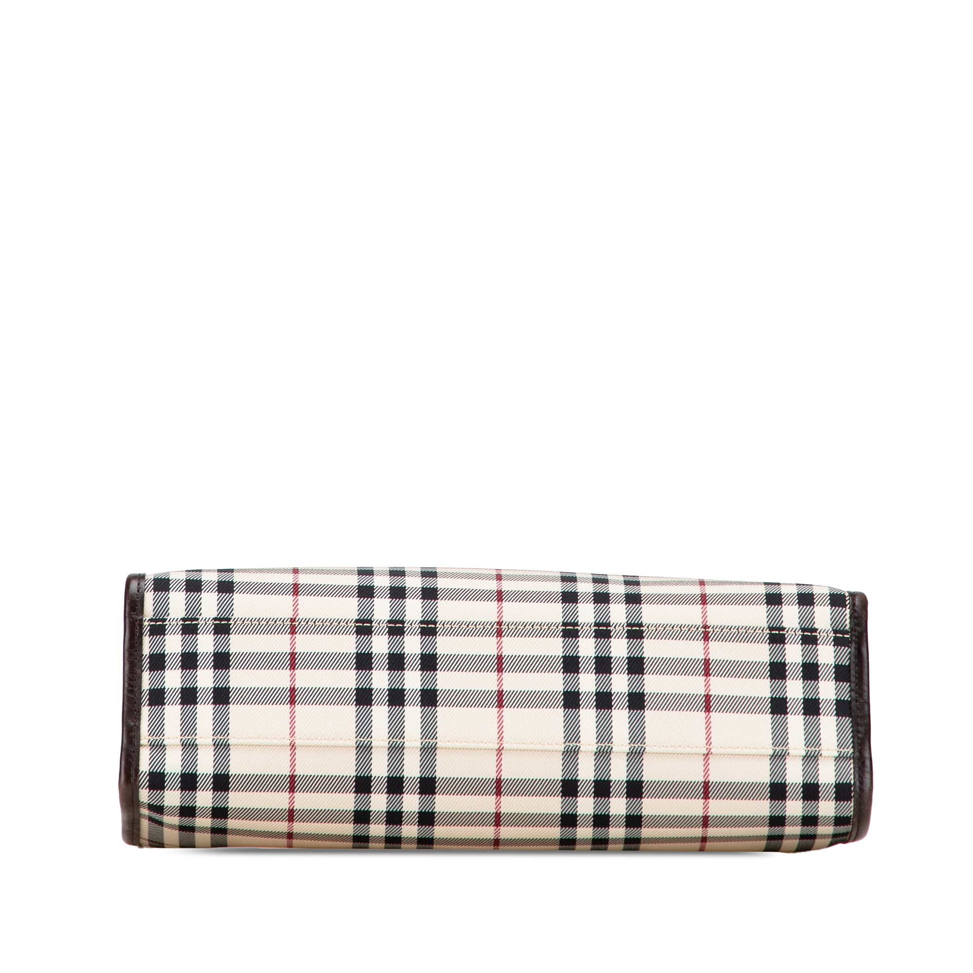 House Check Canvas Handbag
