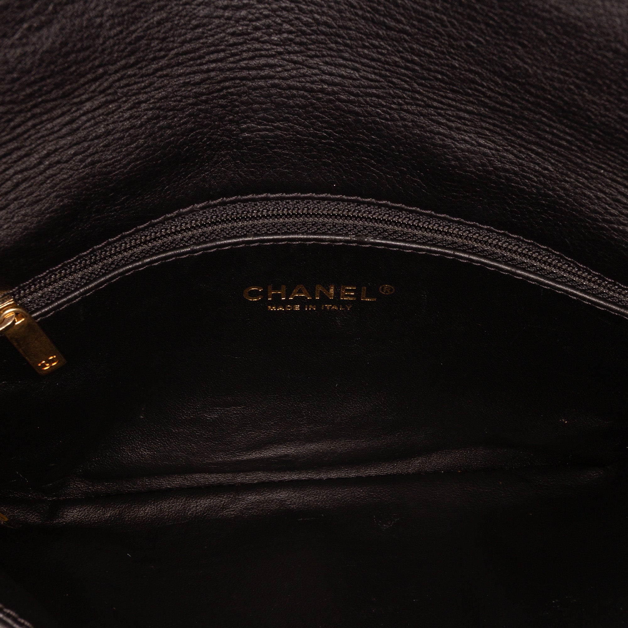 Quilted Lambskin Leather Clutch