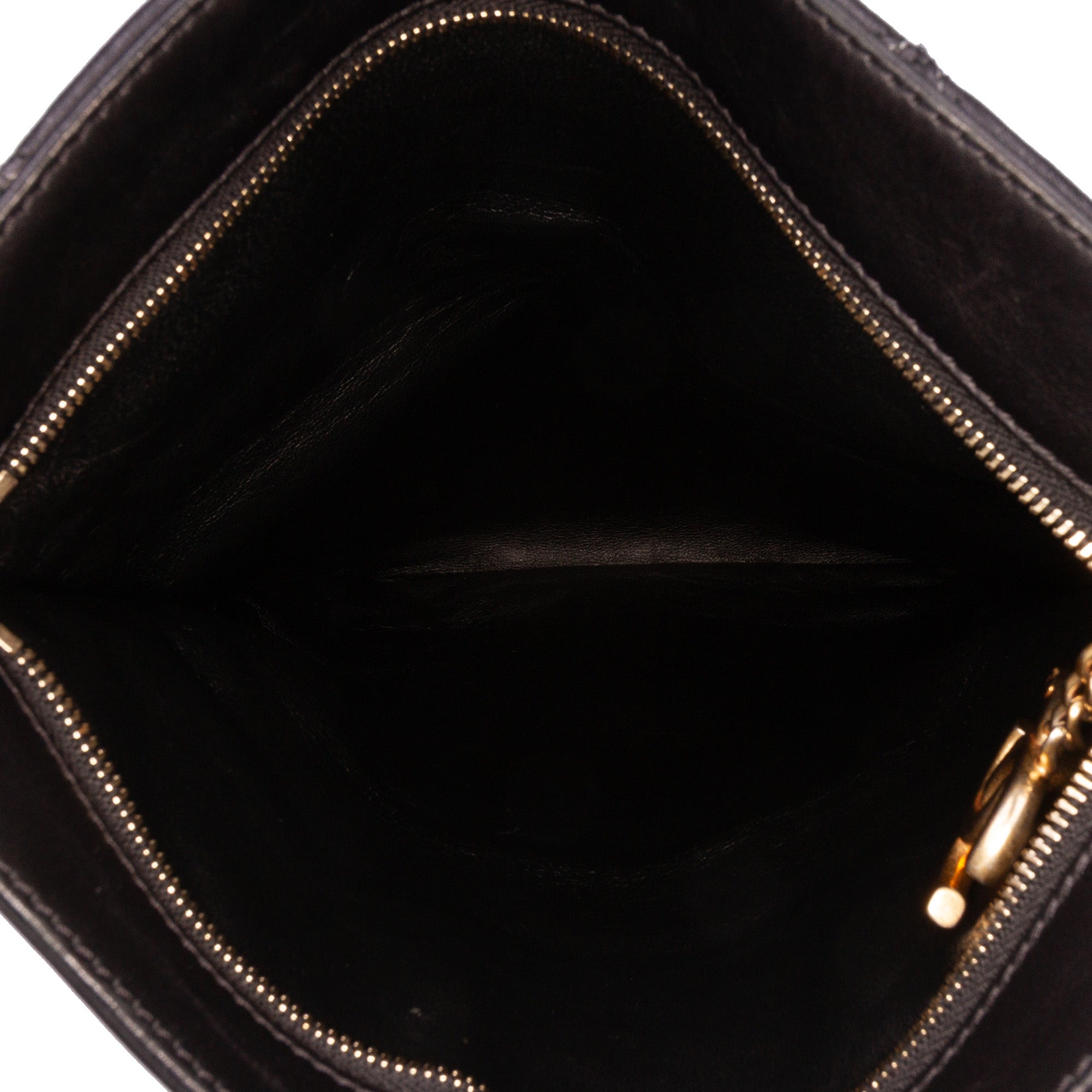 Quilted Lambskin Leather Clutch