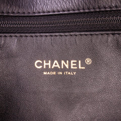 Quilted Lambskin Leather Clutch