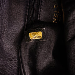 Quilted Lambskin Leather Clutch