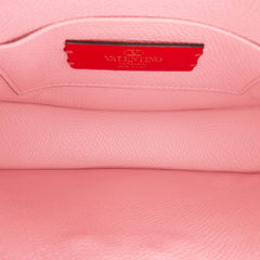 Mini Grainy Calfskin VLogo Hobo