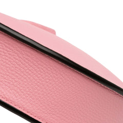 Mini Grainy Calfskin VLogo Hobo