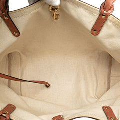 Medium GG Canvas Craft Tote