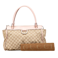 GG Canvas Abbey D Ring Tote