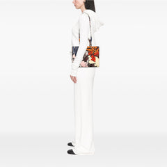 Large Canvas Floral Graffiti Lady Dior