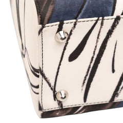 Large Canvas Floral Graffiti Lady Dior