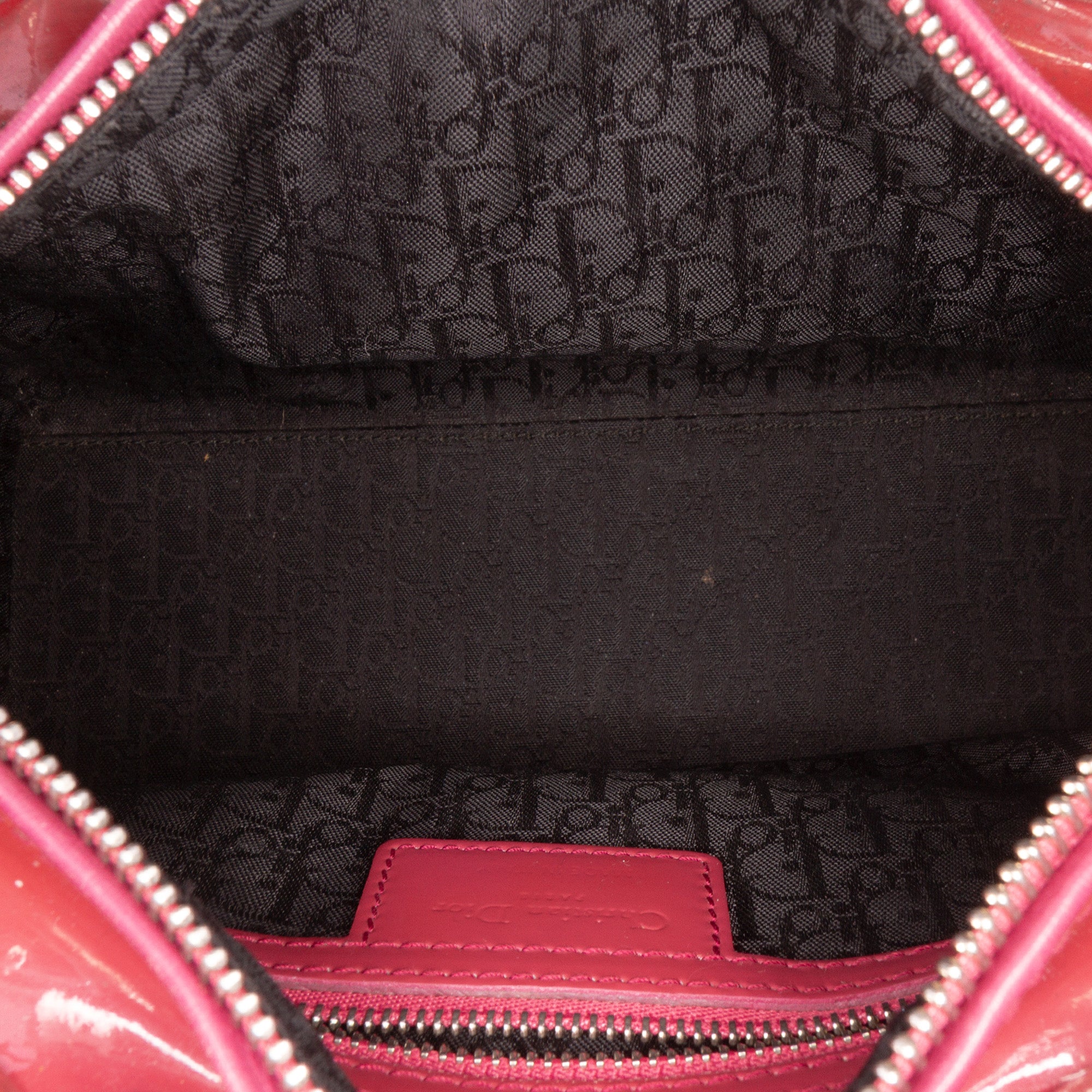 Medium Patent Cannage Lady Dior