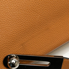 Small Bicolor Leather Missy Satchel