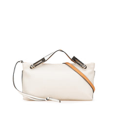 Small Bicolor Leather Missy Satchel