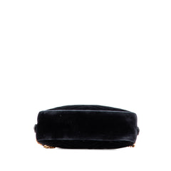 Small GG Marmont Matelasse Velvet Crossbody