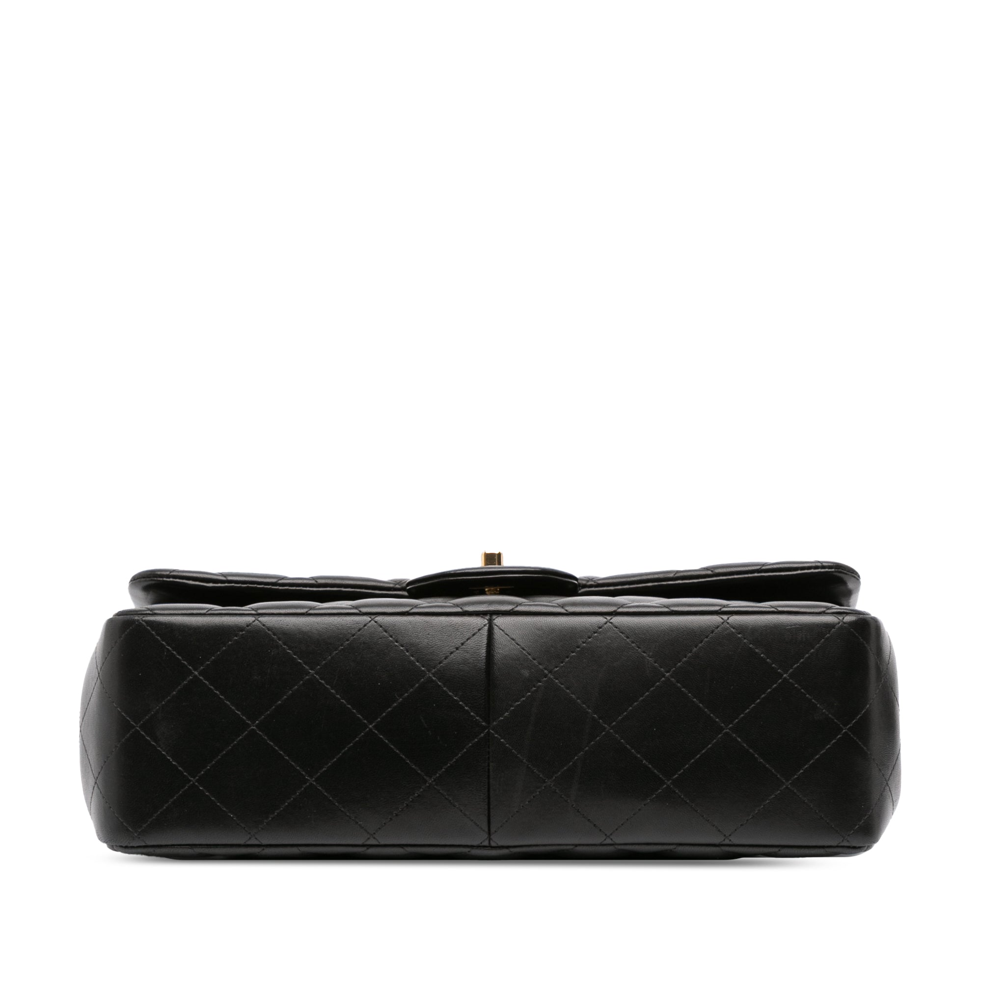 Jumbo Classic Lambskin Double Flap