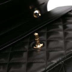 Jumbo Classic Lambskin Double Flap