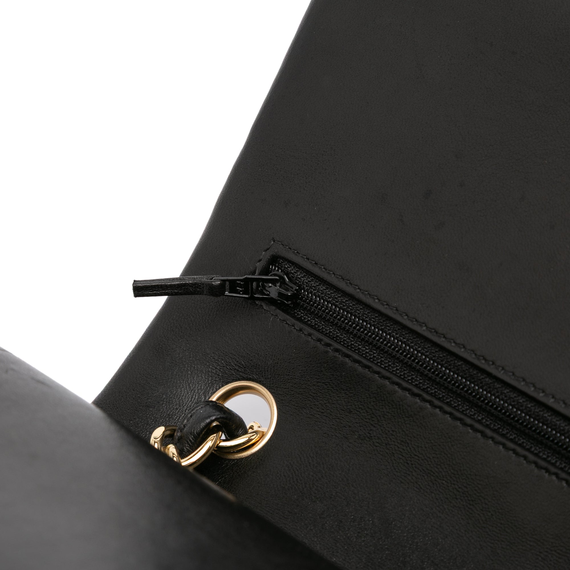 Jumbo Classic Lambskin Double Flap