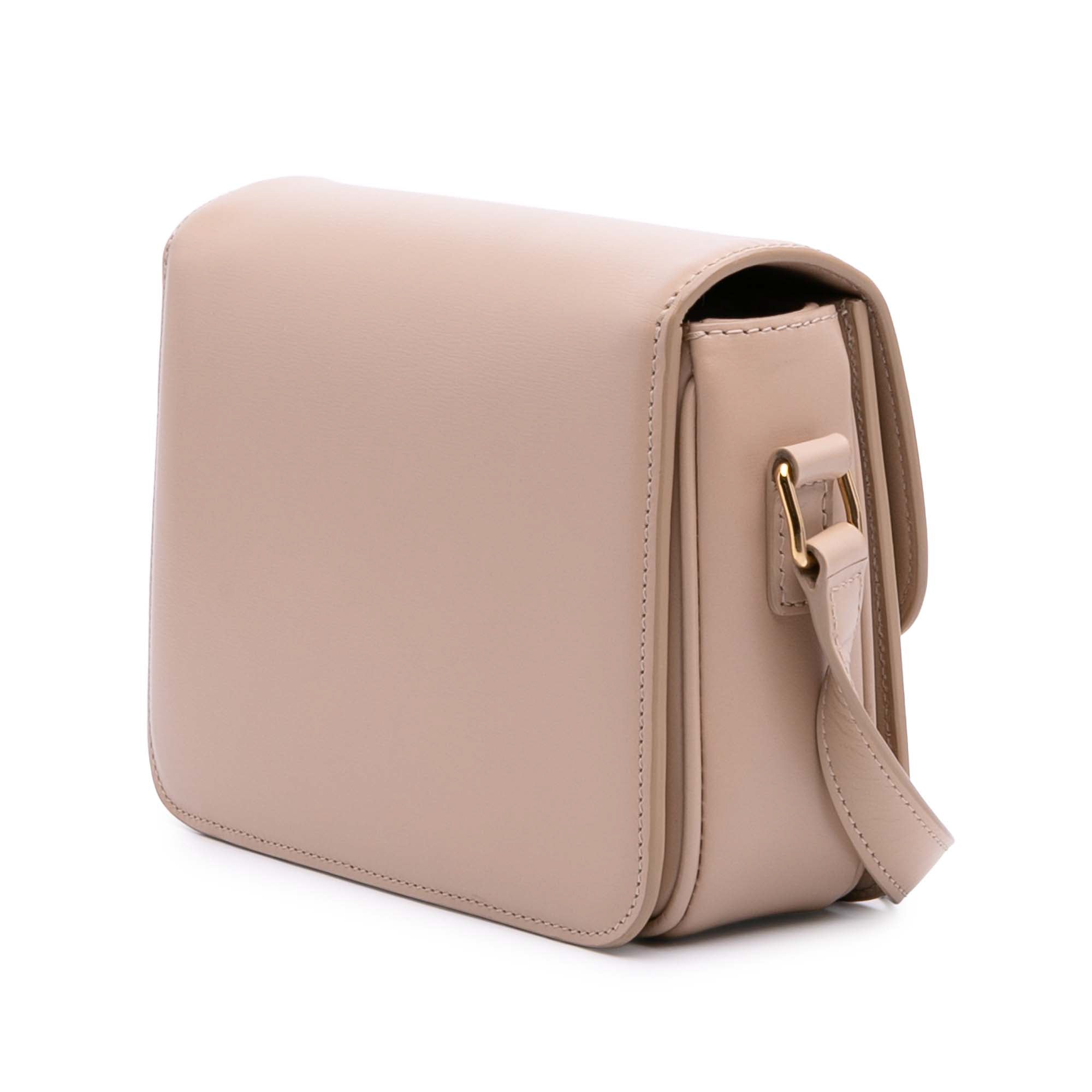 Teen Shiny Calfskin Triomphe Crossbody