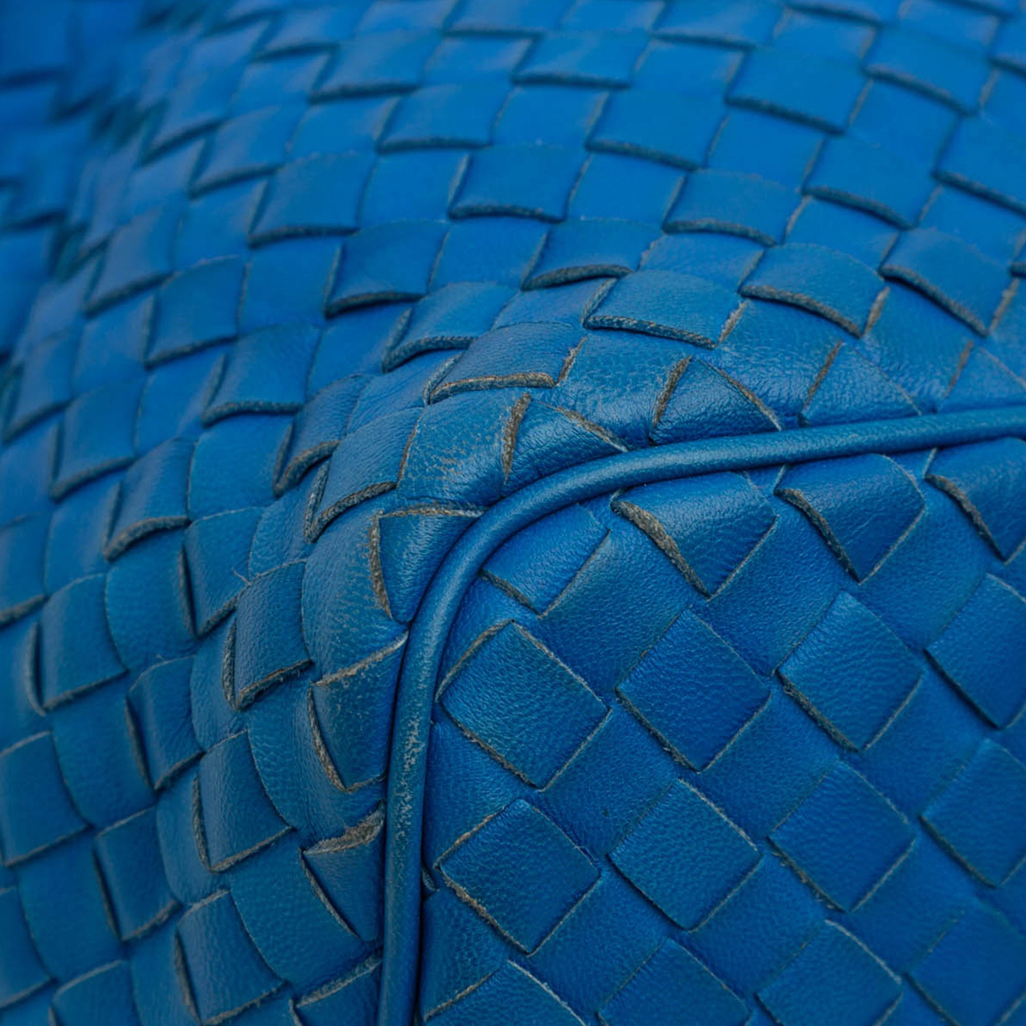 Nappa Intrecciato Shoulder Bag