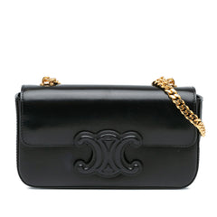 Calfskin Cuir Triomphe Chain Shoulder Bag