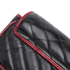 Super Mini GG Marmont Matelasse Leather Torchon Flap Crossbody