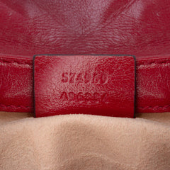 Super Mini GG Marmont Matelasse Leather Torchon Flap Crossbody