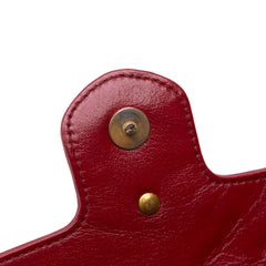 Super Mini GG Marmont Matelasse Leather Torchon Flap Crossbody