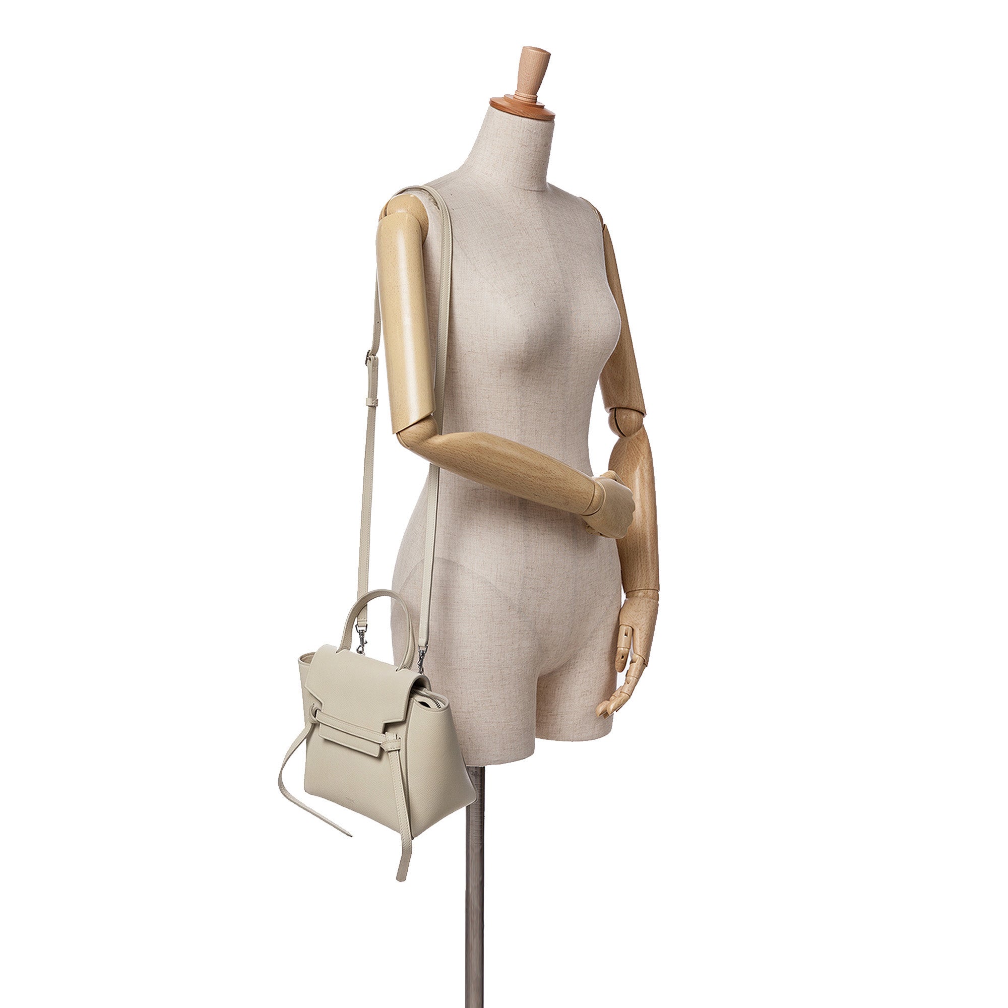 Nano Grained Calfskin Belt Bag