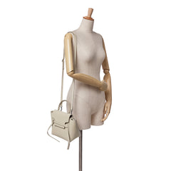 Nano Grained Calfskin Belt Bag