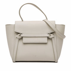 Nano Grained Calfskin Belt Bag