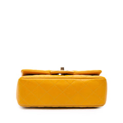 Mini Rectangular Classic Lambskin Single Flap