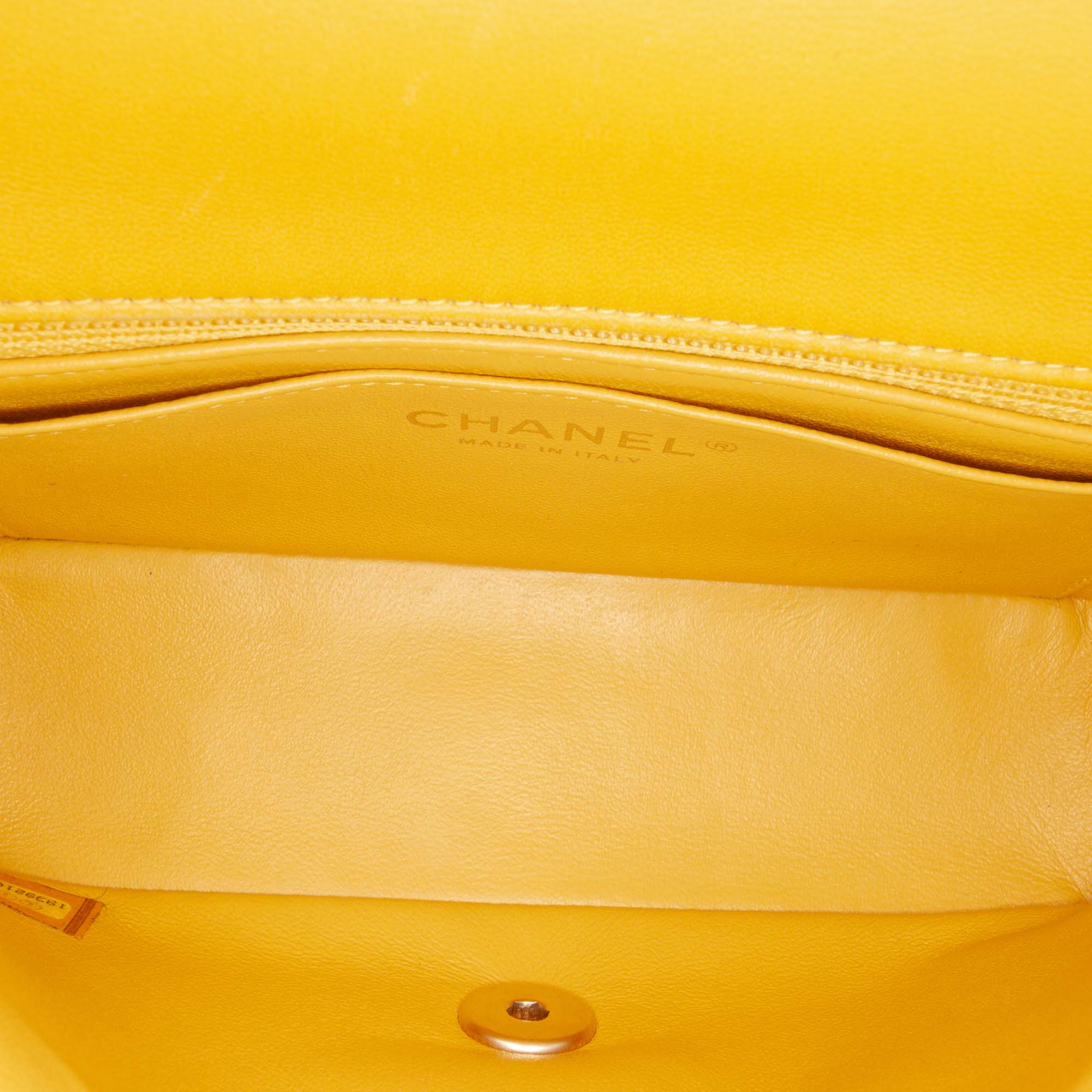 Mini Rectangular Classic Lambskin Single Flap