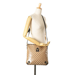 GG Crystal Abbey D Ring Crossbody