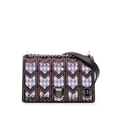Small Sequin Embroidered Diorama Crossbody