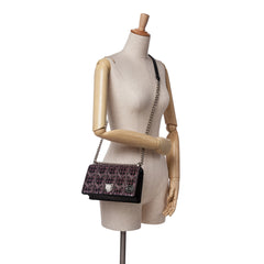 Small Sequin Embroidered Diorama Crossbody