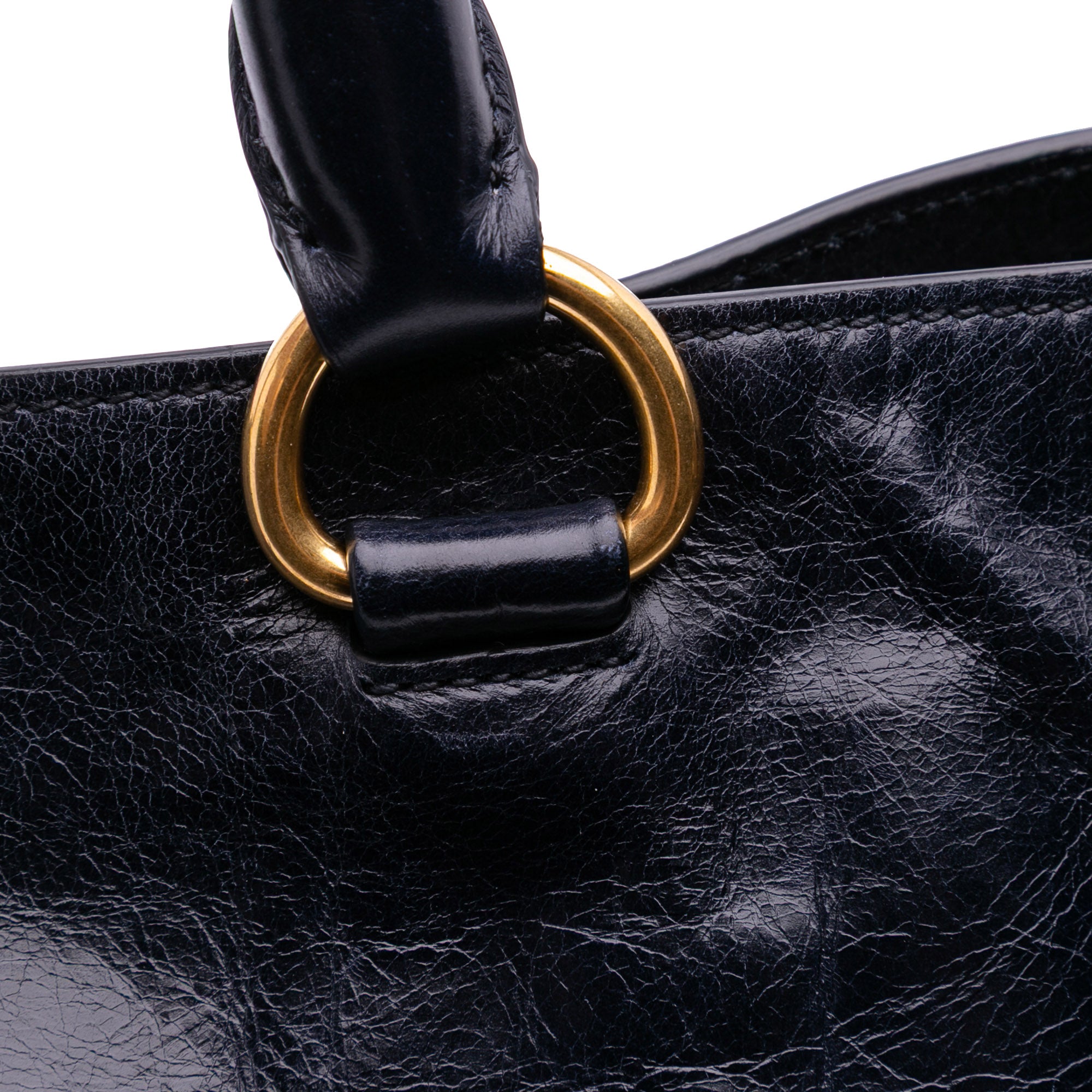 Vitello Shine Open Convertible Tote