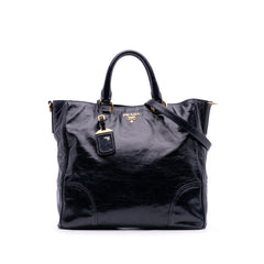 Vitello Shine Open Convertible Tote