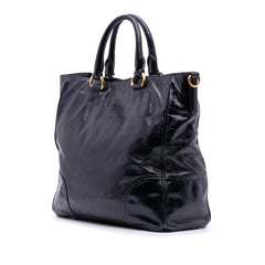 Vitello Shine Open Convertible Tote