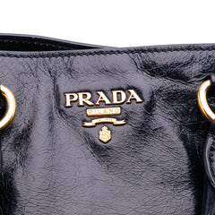 Vitello Shine Open Convertible Tote