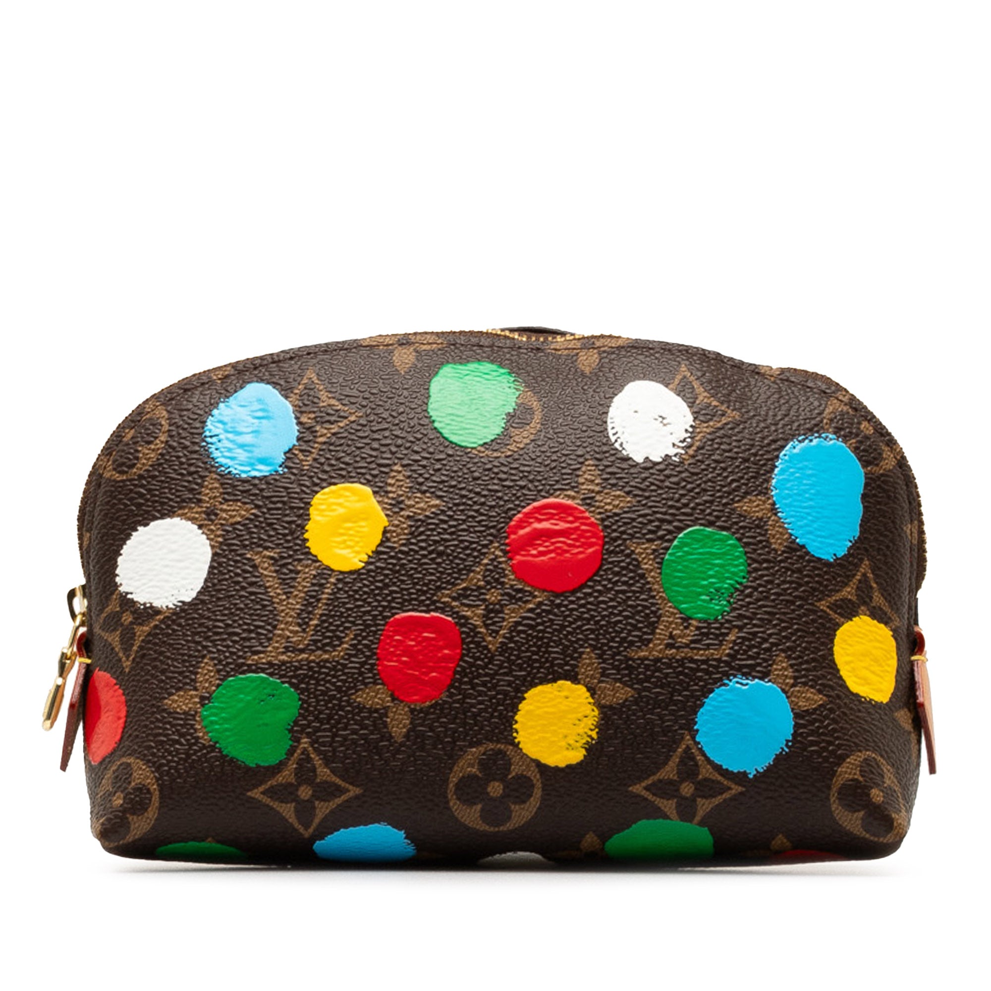 x Yayoi Kusama Infinity Dots Monogram Cosmetic Pouch_0