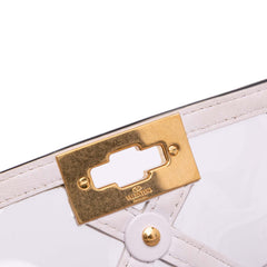 Medium PVC Roman Stud Satchel