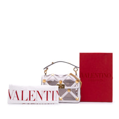 Medium PVC Roman Stud Satchel